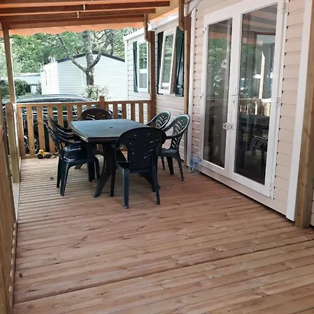 캠프장 Mobil-home Climatise 6p De Mimizan-aureilhan Rivages Des Landes 4 Etoiles *